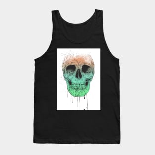 Pop art skull Tank Top